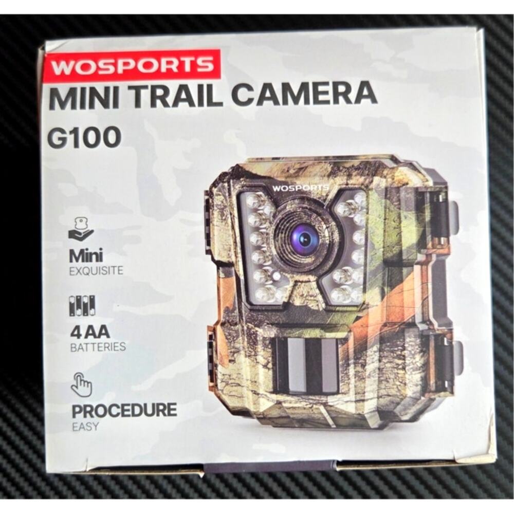 Trail Camera Memory Card Included Motion Activated Night Vision Waterproof HD